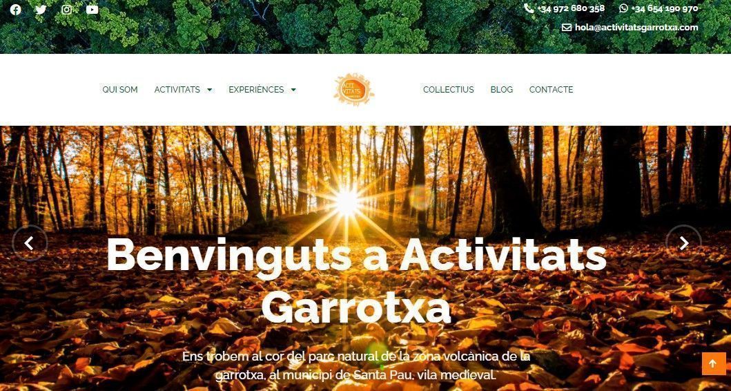 nova pàgina web